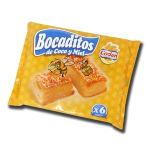 MHS-Bocaditos De Coco Codan 180g