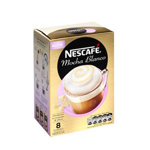 MHS-Cafe Nescafe Mocha Blanco 8 Sobres