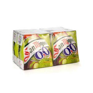 MHS-Caja de Cerveza San Miguel S/Alcohol Manzana Bot.