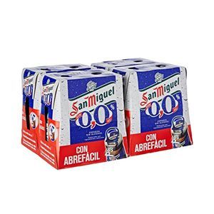 MHS-Caja de Cerveza San Miguel S/Alcohol Bot. Azul