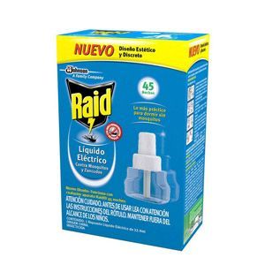 MHS-Repelente Raid Liquido Cambio 45 Noches