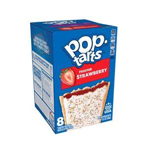 MHS-Cereales Frosted Strawberry Pop Tarts 384g