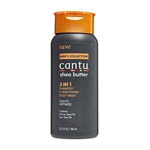EVOY-cantu shampoo 3 in 1- hombres 400ml