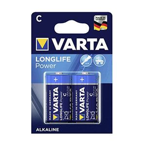 CUAT-VARTA PILA LR14 "C" 2 UNID