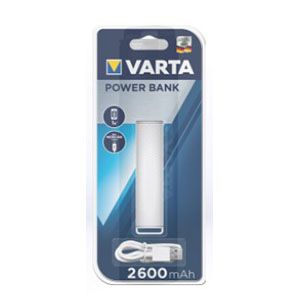 CUAT-VARTA POWER BANK BLANCO 2600 MAH