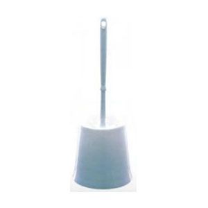 CUAT-ESCOBILLA WC NORMAL PLASTICO BLANCO