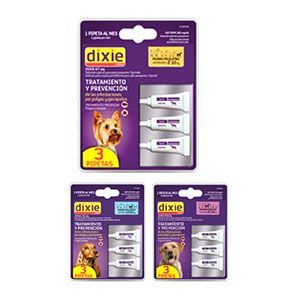 CUAT-PIPETAS DIXIE PERRO GRANDE 3*2.68ML
