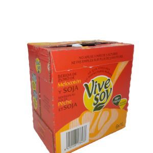 MHS-Zumo ViveSoy Melocoton Grande Caja