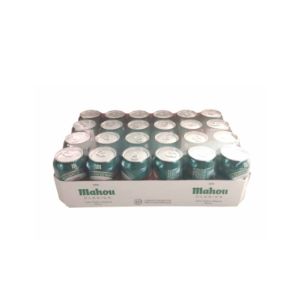 MHS-Caja de Cerveza Mahou Clasica Lata